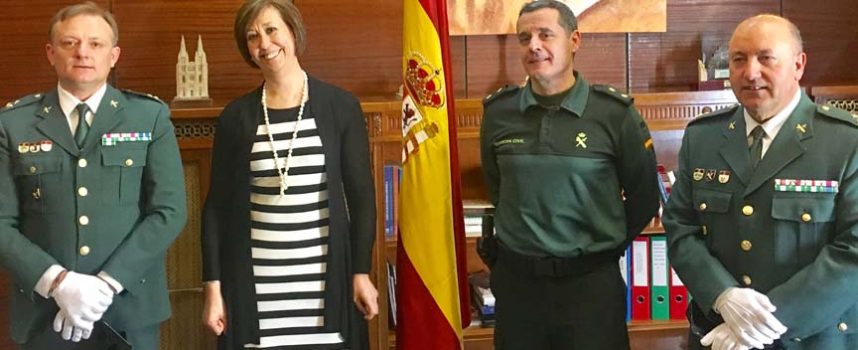 José Manuel Álvarez Ramos nuevo capitán de la compañía de Cuéllar de la Guardia Civil