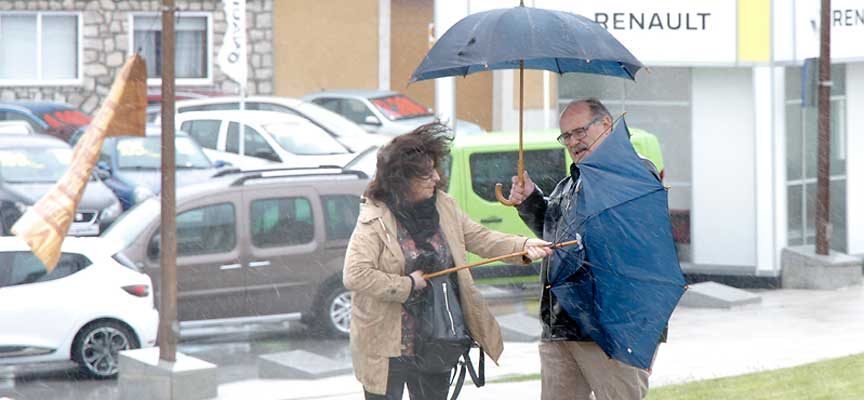 Previsión de nevadas y fuertes rachas de viento en Castilla y León