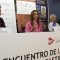 Silvia Clemente recibe en Aguilafuente a los participantes en el I Encuentro de Literatura y Edición