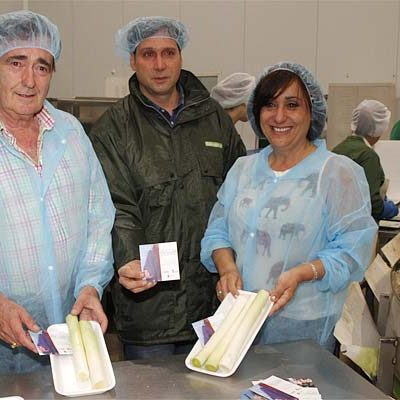 Cuéllar y Las Edades llegarán a 35.000 hogares de la mano de las verduras de la empresa Tabuenca
