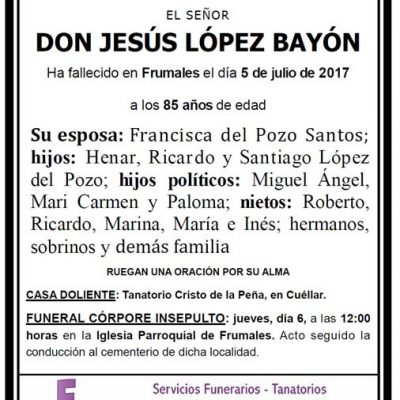 Jesús López Bayón