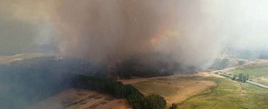 El incendio de Navalilla continúa activo manteniéndose el nivel 2 con 400 hectáreas afectadas