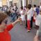 Danzas en honor a la virgen de La Palma en el día grande de las fiestas del barrio de El Salvador