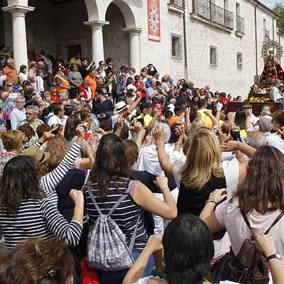 La Virgen de El Henar y la Virgen de la Palma procesionan mañana celebrando El Henarillo