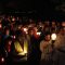 La luz de las velas iluminó el Santuario de El Henar