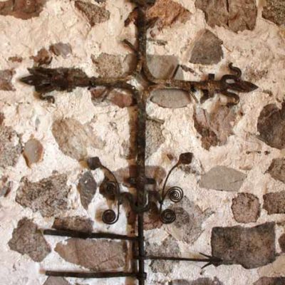 Recuperada la antigua veleta de la iglesia de San Juan de Aguilafuente