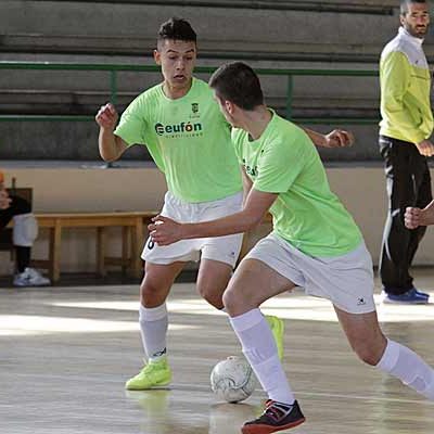 Derbi segoviano entre el FS Eufón Cuéllar y el Segovia Futsal