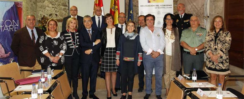 María José Salgueiro ha presidido en Cuéllar la Comisión de Asistencia a la Delegada del Gobierno en Castilla y León