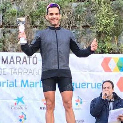 Alfredo Yusta, de Atletismo Cuéllar, alcanza el pódium de la media maratón Ciudad de Tarragona