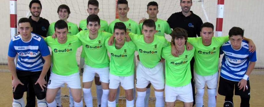 El FS Cuéllar juvenil se mantiene a un punto del líder tras golear al River Zamora