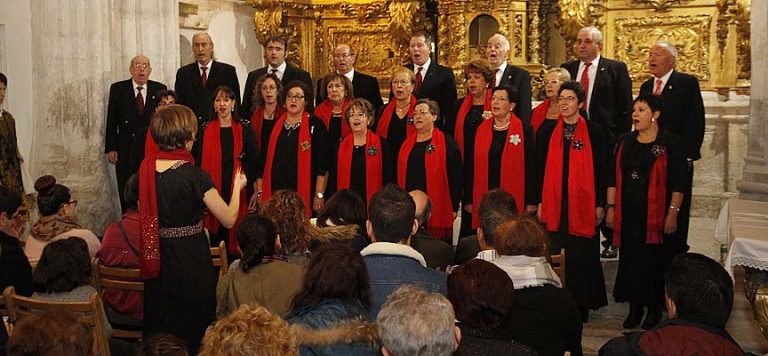 La Coral Cuellarana despidió ‘Reconciliare’ con un repertorio de música sacra