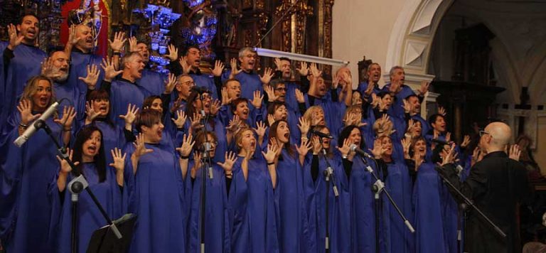 Del canto espiritual al rock de U2 con el coro Good News en la clausura de la exposición de Las Edades del Hombre