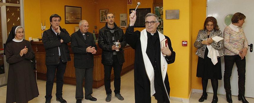El Obispo de Segovia reinaugura la Residencia El Alamillo de Cuéllar