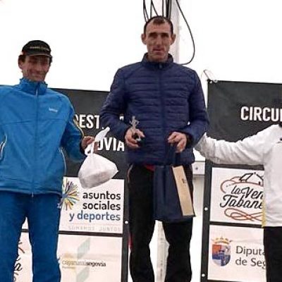 Ricardo Sanz subió al podio en la primera prueba del circuito de Carreras Pedestres de Segovia