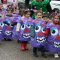 Música y color frente al frío en el carnaval de los colegios cuellaranos