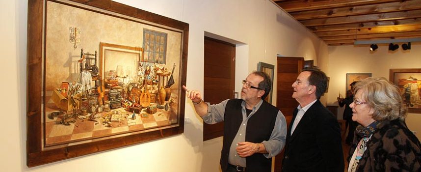 Ricardo Renedo propone un “retorno al pasado” a través de su obra en la sala Tenerías