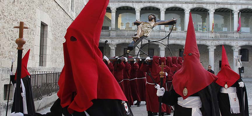Procesión de Jueves Santo en Cuéllar.