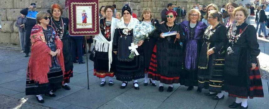 Las aguederas de Cuéllar participarán en la Romería de la Virgen de La Fuencisla y su ofrenda floral
