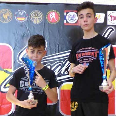 Hugo y Alain González suman nuevas medallas en el Spanish Open de artes marciales y deportes de combate