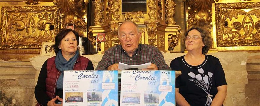La música coral volverá al Patio de Armas del Castillo con el Festival `Así cantan las corales´