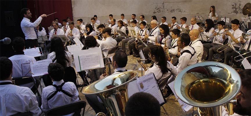 El patio de armas del Castillo acogerá el `Concierto de Pasodobles´ de la Banda Municipal de Música