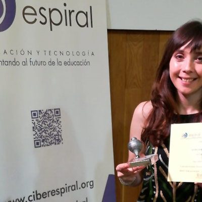 Peonza de plata para el colegio San Gil en los premios Espiral Edublogs