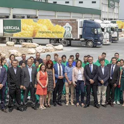 Huercasa inaugura su nuevo centro logístico en San Miguel del Arroyo