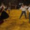 Desfile de peñas, fuegos artificiales y música en el fin de fiestas cuellarano