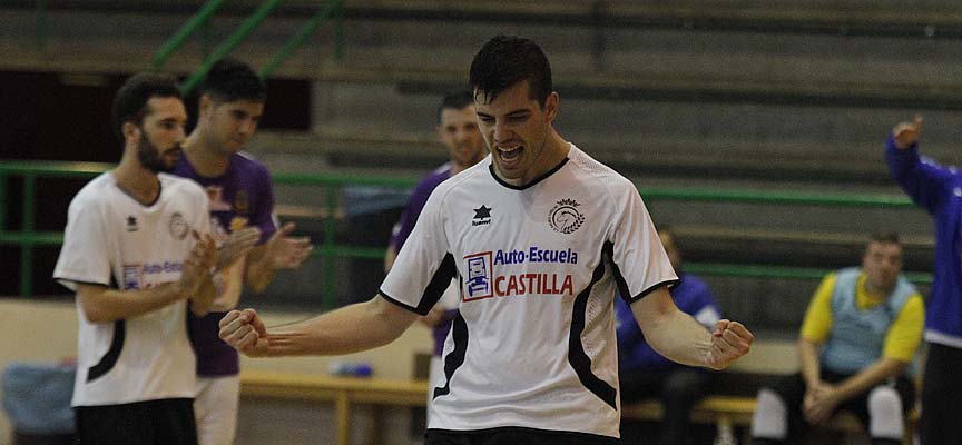 Partido-de-fútbol-sala-entre-Racing-Cuéllar-y-La-Bañeza-escuellar