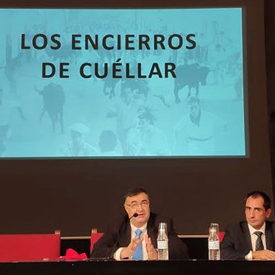 El concejal de Festejos acercó los encierros cuellaranos al III Foro Internacional de Festejos Taurinos de Cáceres