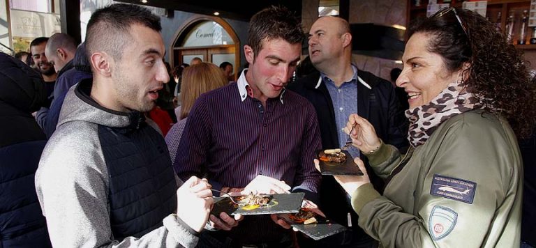 ‘La Traviata’ ganó el XIII Concurso de Tapas de las fiestas de San Andrés con su ‘Recuerdos de Germán’