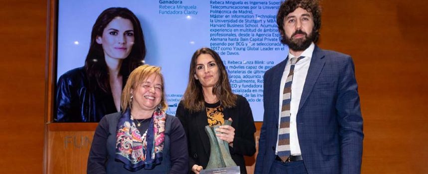 La cuellarana Rebeca Minguela recibe el VII Premio Liderazgo Joven de la Fundación Rafael del Pino