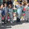 Los escolares de Cuéllar llenaron las calles de colorido con sus disfraces
