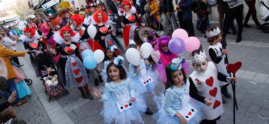 Desfiles, concursos y fiestas para niños y jóvenes en el carnaval cuellarano