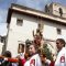 La procesión de los Ramos recorre las calles de Cuéllar