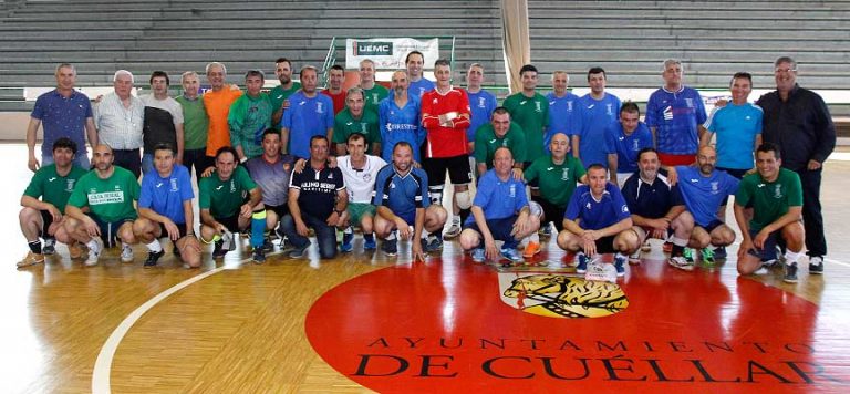 FS Cuéllar Cojalba celebró su 25 aniversario reuniendo en un partido a técnicos y jugadores