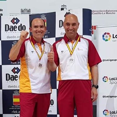 Juan Antonio Velasco y José Luis Herrero, bronce en defensa personal en el Campeonato de España de Karate