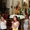 Danzas y vivas a la Virgen del Rosario en su traslado a la capilla de Santo Tomé