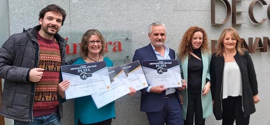 Medalla de plata para las Delicias de Cuéllar y dos oros y una plata para Quesería de Sacramenia en los Premios Artesanos 2019