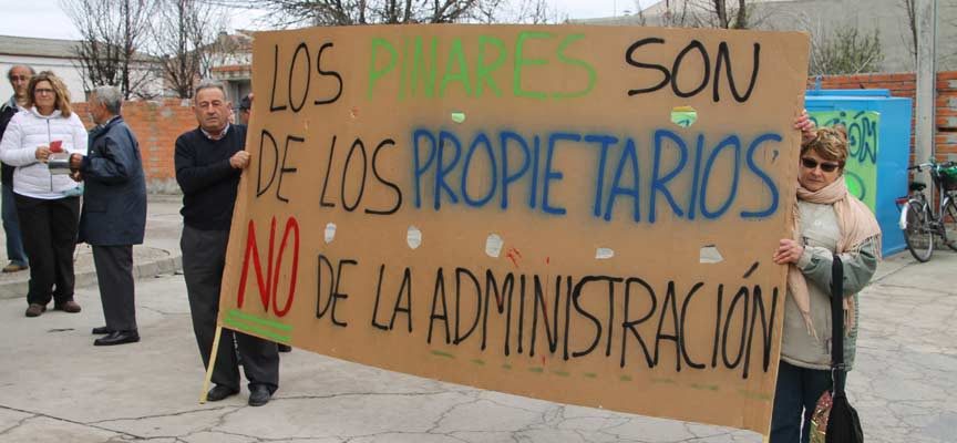 Suspendida la declaración de utilidad pública y urgente ejecución de la concentración de Gomezserracín Monte