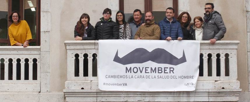 Los bigotes del Movimiento Movember llegan al Ayuntamiento de Cuéllar