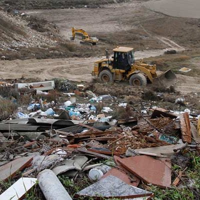 Medio Ambiente inicia el sellado de dos escombreras en Cuéllar