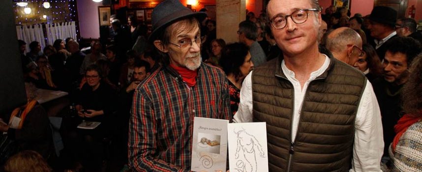 Alfonso Rey y Luis Sanz `Chanh´ comparten el riesgo de publicar un poemario ilustrado