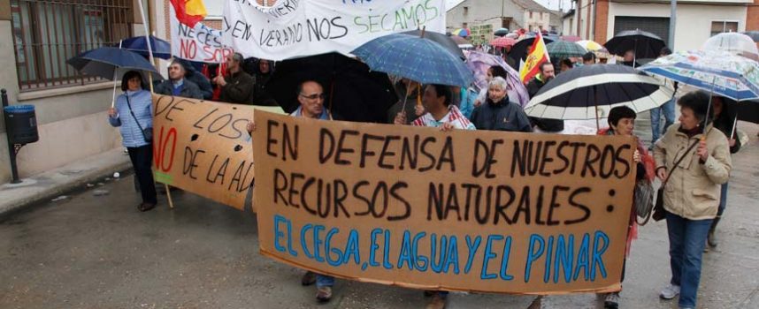 Ayuntamientos y colectivos ambientalistas se oponen a las obras de mejora del regadío en El Carracillo