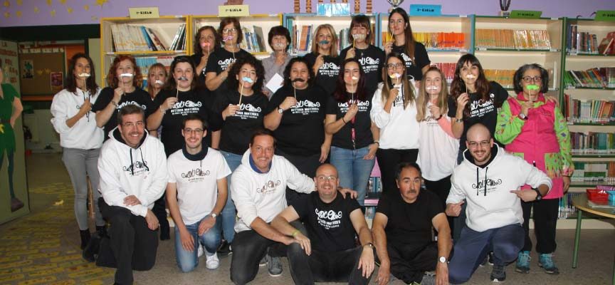 Los bigotes vuelven a las aulas del CEIP San Gil con el Movimiento Movember