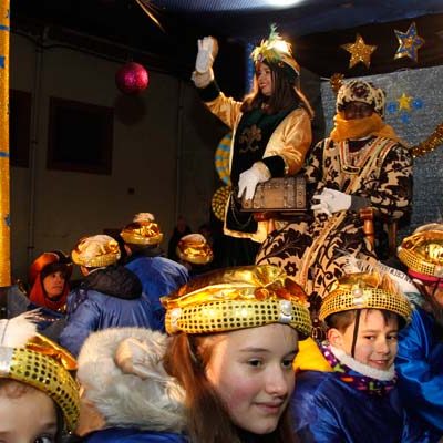 Los Reyes Magos recibirán a los niños de Cuéllar en los colegios