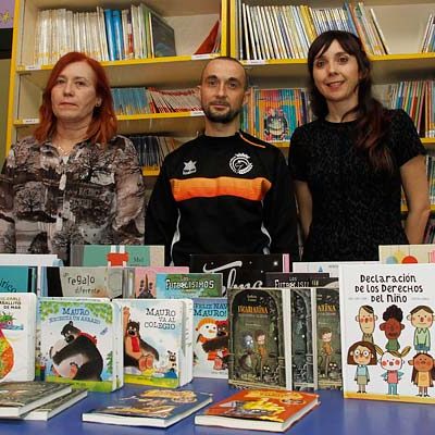 El Club Racing Cuéllar destina los fondos de su Torneo Solidario a la biblioteca del CEIP San Gil
