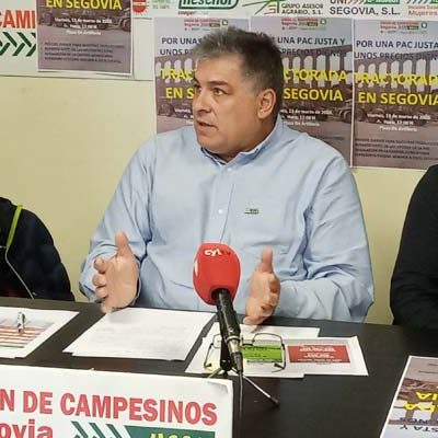 Unión de Campesinos convoca una tractorada en Segovia el viernes 13 de marzo