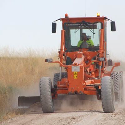 El Ayuntamiento de Cuéllar acondiciona 104 kilómetros de caminos agrícolas
