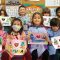 Los escolares cuellaranos celebraron el Día de la Paz con dibujos, música y poesía